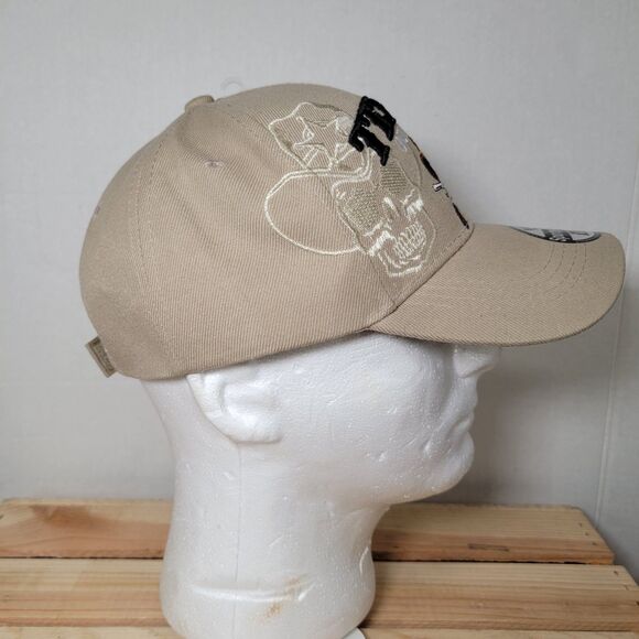 Texas Outlaw Ballcap Embroidered Tan - NEW - Picture 4 of 9